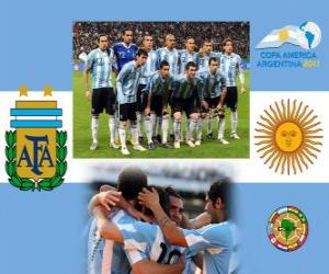 Puzzle Επιλογή της Αργεντινής, της ομάδας Α, Αργεντινή 2011